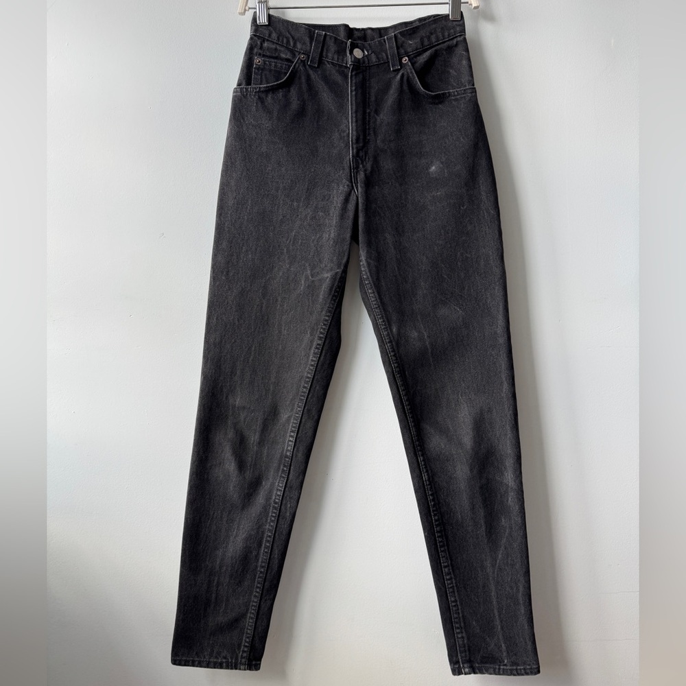 "VINTAGE 1995 Levi's 10950 Orange Tab -Made in USA - Faded Black". Sz 26 (Tag 5)
